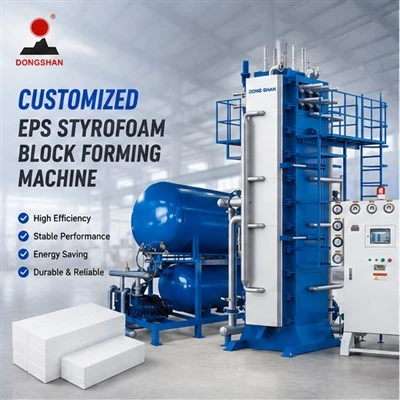 Máquina formadora de paneles europeos de espuma de poliestireno EPS